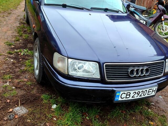 Синий Ауди 100, объемом двигателя 2.6 л и пробегом 0 тыс. км за 2100 $, фото 1 на Automoto.ua