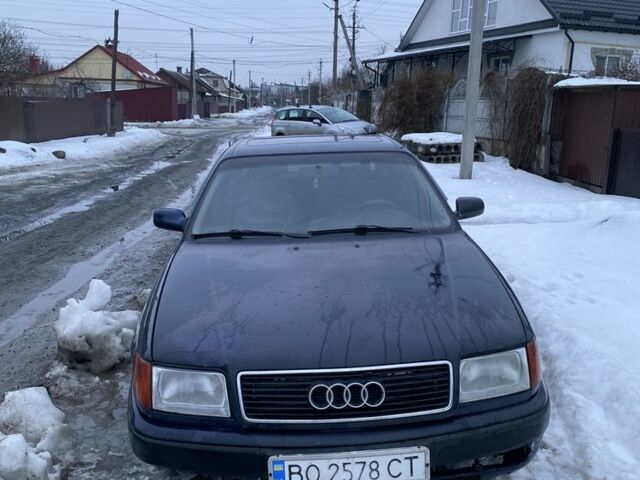 Синий Ауди 100, объемом двигателя 2 л и пробегом 300 тыс. км за 2100 $, фото 1 на Automoto.ua