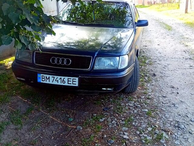 Синій Ауді 100, об'ємом двигуна 2 л та пробігом 500 тис. км за 2350 $, фото 1 на Automoto.ua