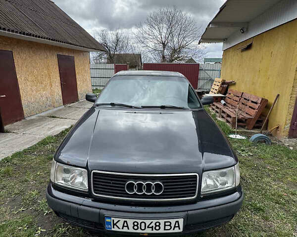 Синий Ауди 100, объемом двигателя 2.6 л и пробегом 533 тыс. км за 3000 $, фото 1 на Automoto.ua