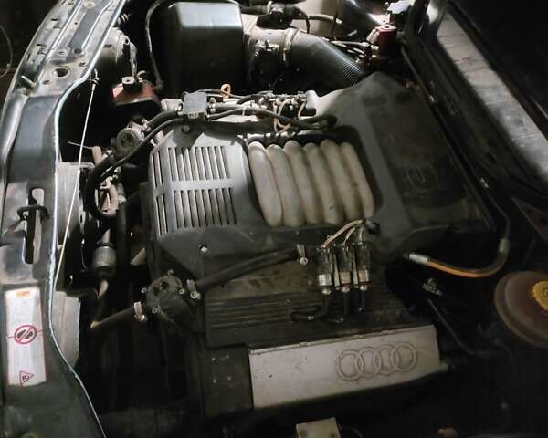 Синий Ауди 100, объемом двигателя 2.8 л и пробегом 445 тыс. км за 3600 $, фото 1 на Automoto.ua