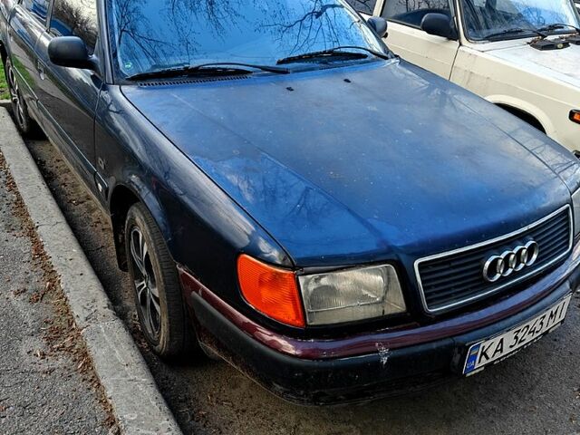 Синий Ауди 100, объемом двигателя 2.6 л и пробегом 0 тыс. км за 2000 $, фото 1 на Automoto.ua