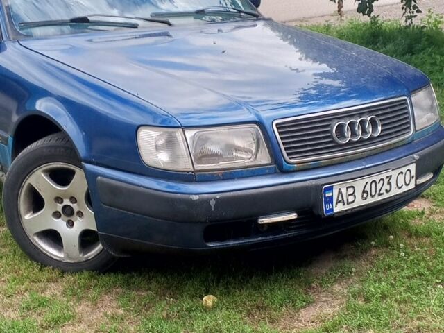 Синій Ауді 100, об'ємом двигуна 2 л та пробігом 400 тис. км за 800 $, фото 1 на Automoto.ua