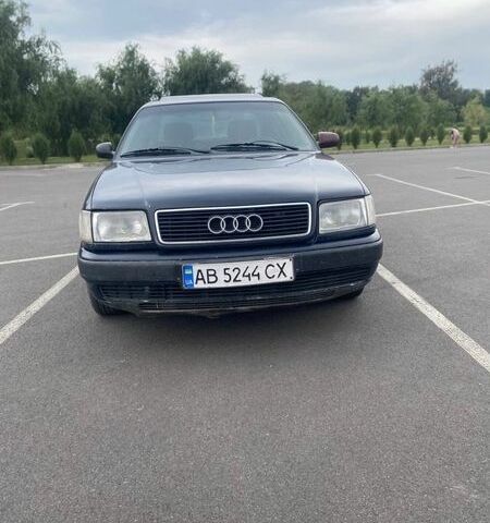 Синій Ауді 100, об'ємом двигуна 1.98 л та пробігом 400 тис. км за 1800 $, фото 1 на Automoto.ua