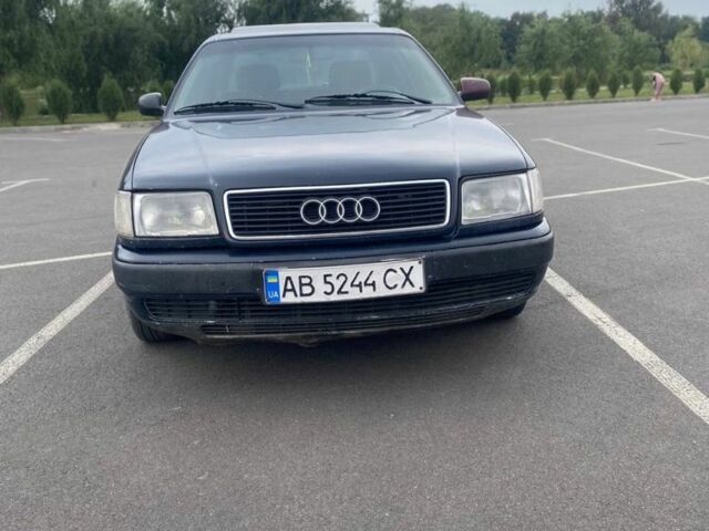 Синій Ауді 100, об'ємом двигуна 2 л та пробігом 400 тис. км за 1800 $, фото 1 на Automoto.ua