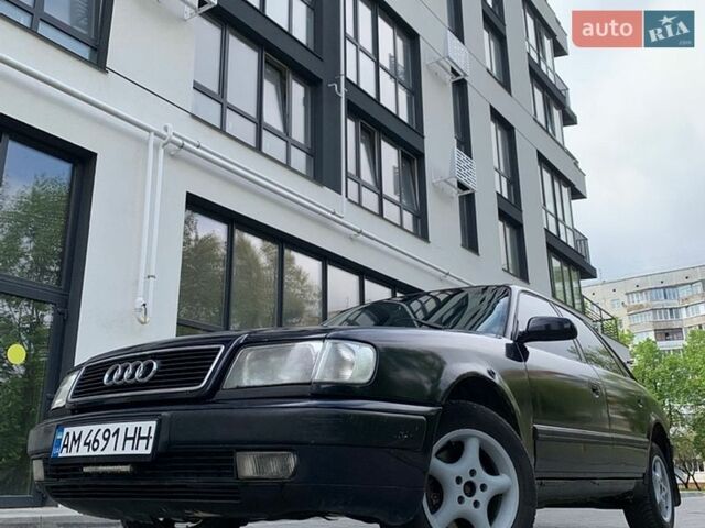 Синий Ауди 100, объемом двигателя 2 л и пробегом 494 тыс. км за 1650 $, фото 1 на Automoto.ua