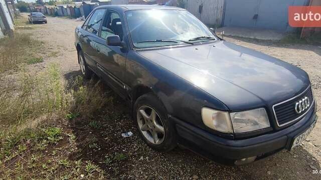 Синій Ауді 100, об'ємом двигуна 2.8 л та пробігом 350 тис. км за 1750 $, фото 1 на Automoto.ua