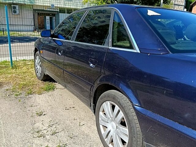 Синий Ауди 100, объемом двигателя 2.6 л и пробегом 314 тыс. км за 4000 $, фото 1 на Automoto.ua