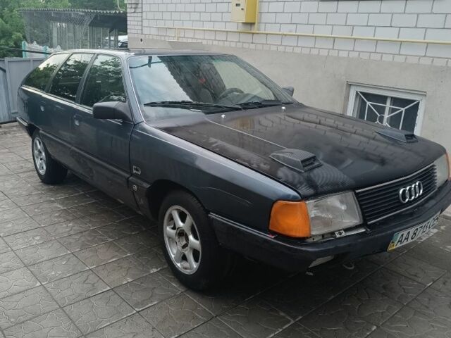 Синій Ауді 100, об'ємом двигуна 2 л та пробігом 400 тис. км за 850 $, фото 1 на Automoto.ua