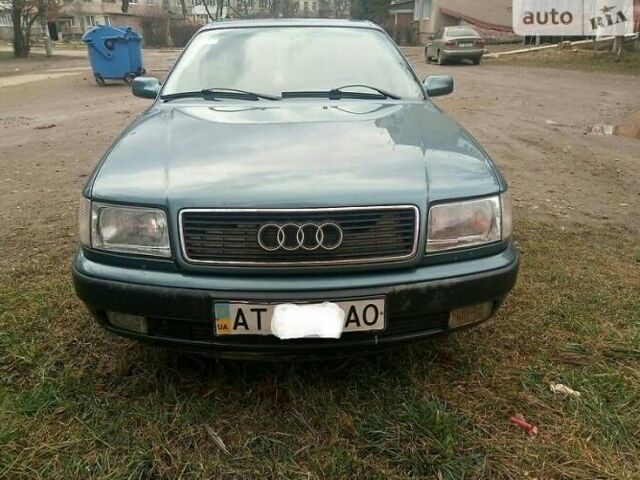 Синий Ауди 100, объемом двигателя 2.8 л и пробегом 292 тыс. км за 5099 $, фото 1 на Automoto.ua