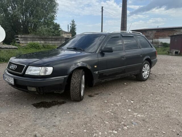 Синий Ауди 100, объемом двигателя 2 л и пробегом 350 тыс. км за 3000 $, фото 1 на Automoto.ua