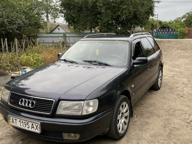 Синий Ауди 100, объемом двигателя 2 л и пробегом 200 тыс. км за 2800 $, фото 1 на Automoto.ua