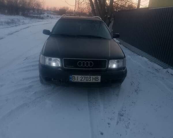 Синій Ауді 100, об'ємом двигуна 2.77 л та пробігом 900 тис. км за 2000 $, фото 1 на Automoto.ua