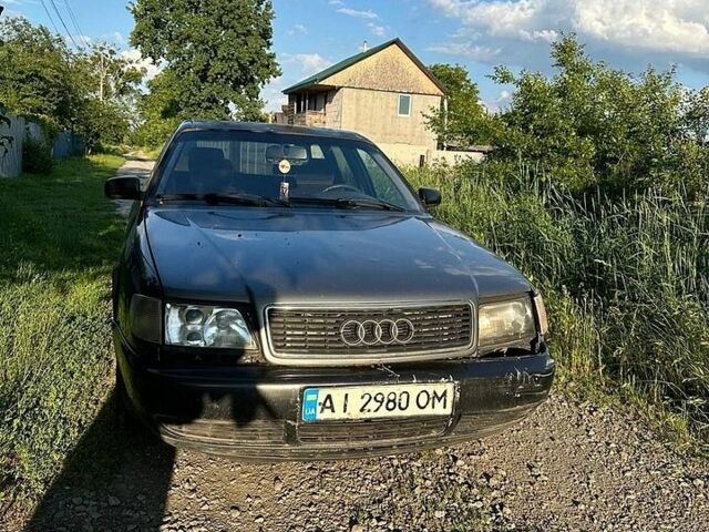 Синий Ауди 100, объемом двигателя 2.6 л и пробегом 460 тыс. км за 1900 $, фото 1 на Automoto.ua