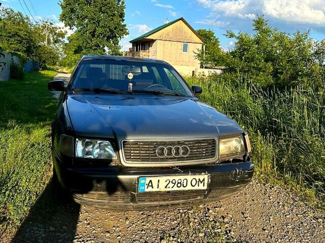 Синий Ауди 100, объемом двигателя 2.6 л и пробегом 460 тыс. км за 2000 $, фото 1 на Automoto.ua