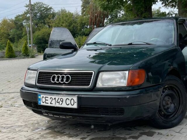 Зелений Ауді 100, об'ємом двигуна 2 л та пробігом 240 тис. км за 1497 $, фото 1 на Automoto.ua