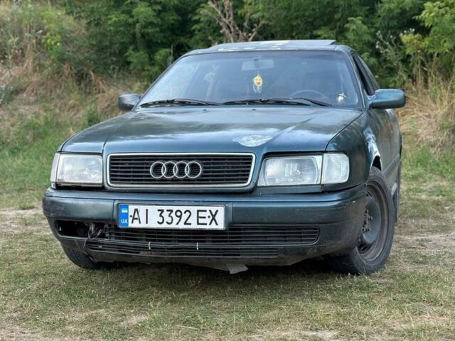 Зелений Ауді 100, об'ємом двигуна 2 л та пробігом 527 тис. км за 1344 $, фото 1 на Automoto.ua