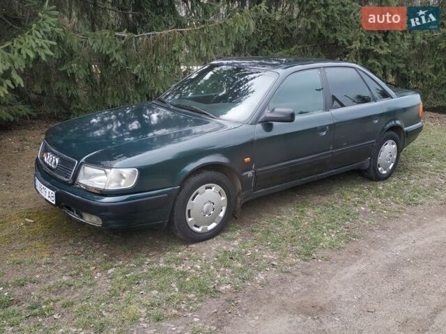 Зеленый Ауди 100, объемом двигателя 2.31 л и пробегом 333 тыс. км за 1600 $, фото 1 на Automoto.ua