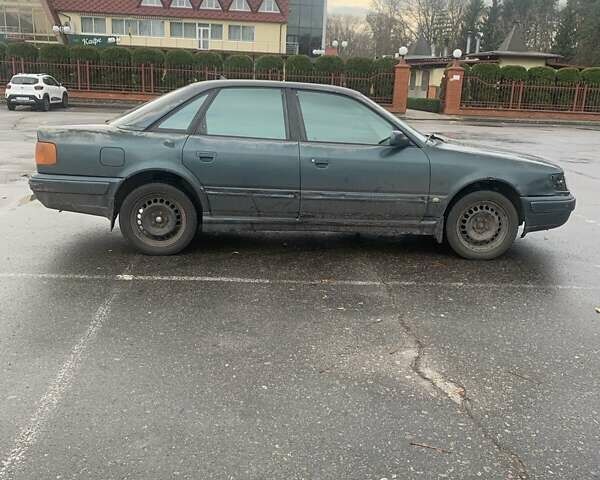Зеленый Ауди 100, объемом двигателя 2 л и пробегом 200 тыс. км за 1650 $, фото 1 на Automoto.ua