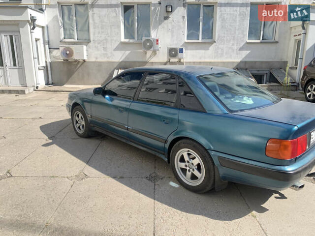 Зеленый Ауди 100, объемом двигателя 2.8 л и пробегом 40 тыс. км за 3500 $, фото 1 на Automoto.ua