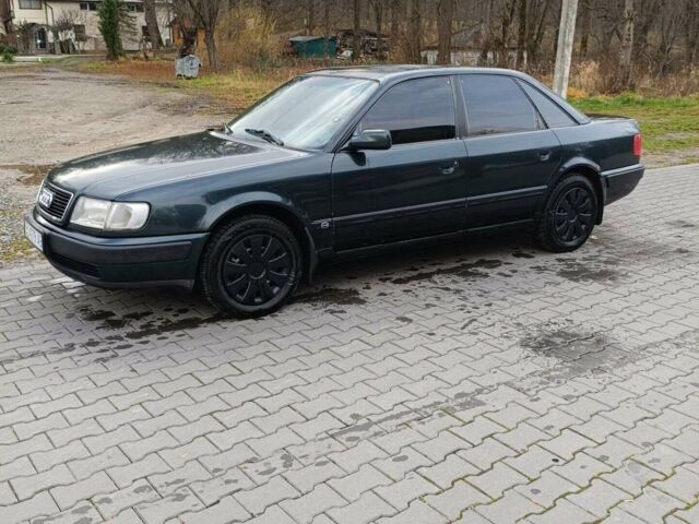 Зеленый Ауди 100, объемом двигателя 2.77 л и пробегом 500 тыс. км за 2450 $, фото 1 на Automoto.ua
