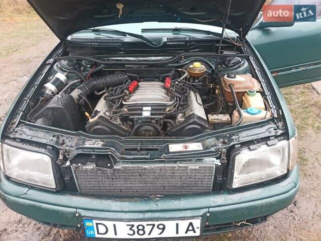 Зеленый Ауди 100, объемом двигателя 2.77 л и пробегом 350 тыс. км за 2100 $, фото 1 на Automoto.ua