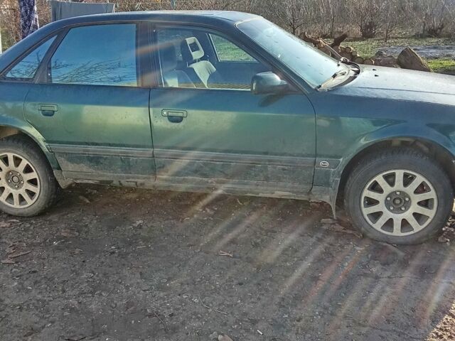 Зелений Ауді 100, об'ємом двигуна 2.3 л та пробігом 135 тис. км за 1300 $, фото 1 на Automoto.ua