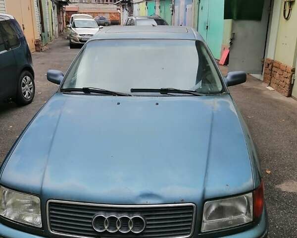 Зеленый Ауди 100, объемом двигателя 2.6 л и пробегом 320 тыс. км за 2300 $, фото 1 на Automoto.ua