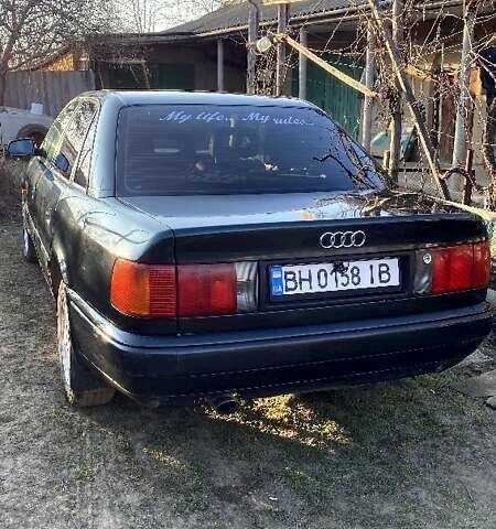 Зелений Ауді 100, об'ємом двигуна 2.3 л та пробігом 333 тис. км за 3000 $, фото 1 на Automoto.ua