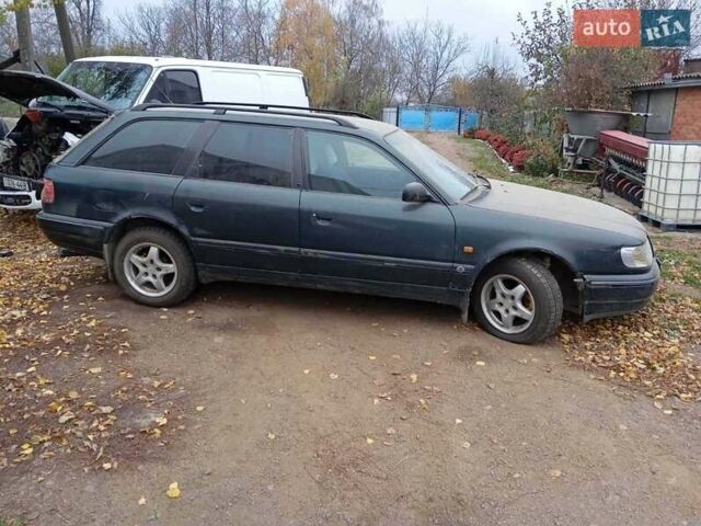 Зеленый Ауди 100, объемом двигателя 2 л и пробегом 200 тыс. км за 3500 $, фото 1 на Automoto.ua