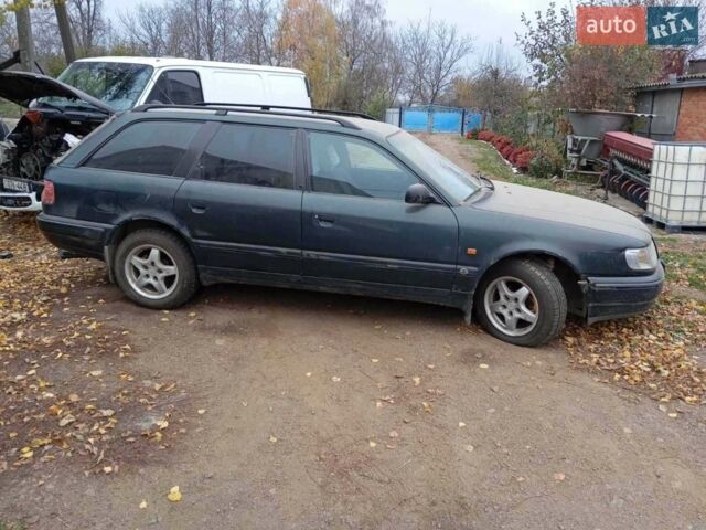 Зеленый Ауди 100, объемом двигателя 2 л и пробегом 200 тыс. км за 3500 $, фото 1 на Automoto.ua