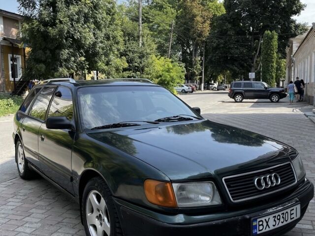 Зеленый Ауди 100, объемом двигателя 2.8 л и пробегом 400 тыс. км за 2100 $, фото 1 на Automoto.ua