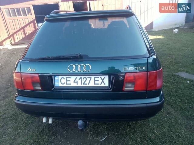 Зелений Ауді 100, об'ємом двигуна 2.46 л та пробігом 365 тис. км за 3650 $, фото 1 на Automoto.ua