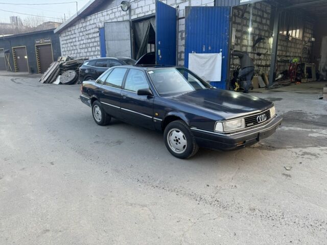 Синий Ауди 200, объемом двигателя 2.2 л и пробегом 270 тыс. км за 7500 $, фото 1 на Automoto.ua