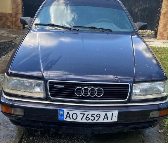 Синий Ауди 200, объемом двигателя 2.2 л и пробегом 250 тыс. км за 1900 $, фото 1 на Automoto.ua