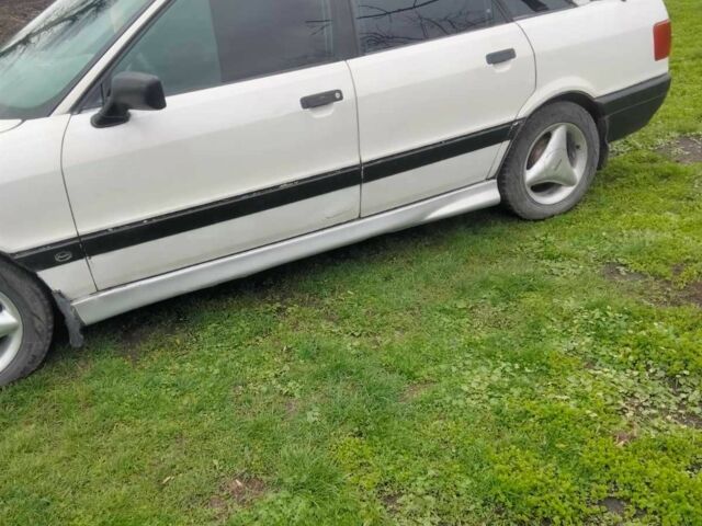 Білий Ауді 80, об'ємом двигуна 0 л та пробігом 280 тис. км за 1100 $, фото 1 на Automoto.ua