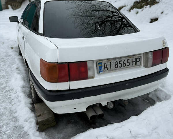 Білий Ауді 80, об'ємом двигуна 1.8 л та пробігом 460 тис. км за 1000 $, фото 1 на Automoto.ua