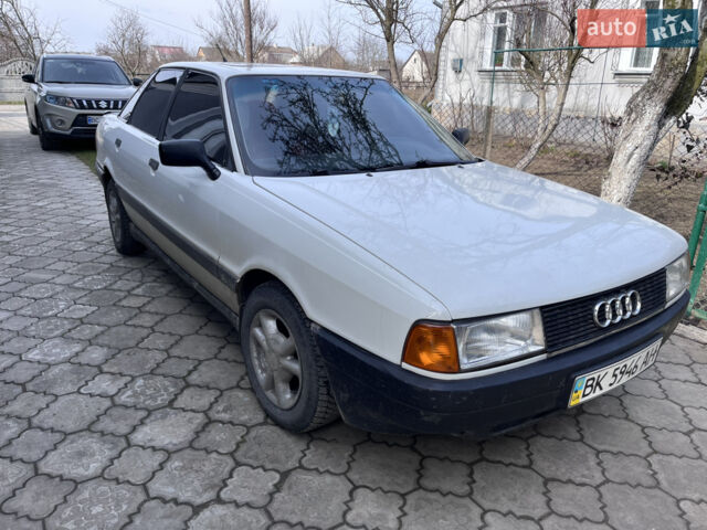 Белый Ауди 80, объемом двигателя 0 л и пробегом 150 тыс. км за 1500 $, фото 1 на Automoto.ua