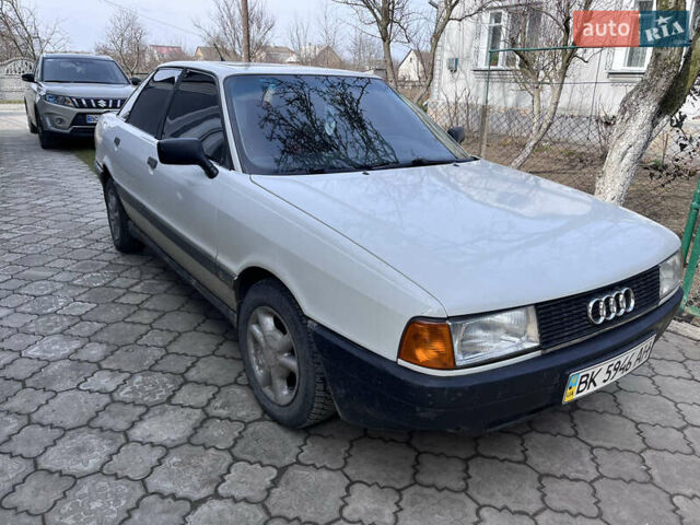 Белый Ауди 80, объемом двигателя 0 л и пробегом 150 тыс. км за 1500 $, фото 1 на Automoto.ua