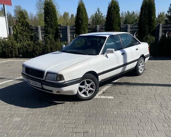 Білий Ауді 80, об'ємом двигуна 1.6 л та пробігом 300 тис. км за 2000 $, фото 1 на Automoto.ua