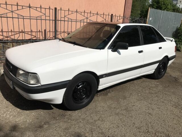 Білий Ауді 80, об'ємом двигуна 1.6 л та пробігом 326 тис. км за 2206 $, фото 1 на Automoto.ua