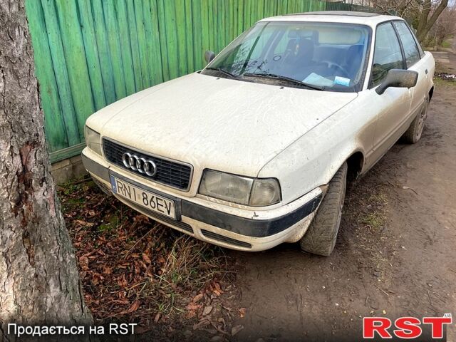 Белый Ауди 80, объемом двигателя 1.9 л и пробегом 0 тыс. км за 1800 $, фото 1 на Automoto.ua