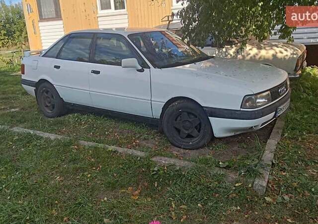 Білий Ауді 80, об'ємом двигуна 1.98 л та пробігом 326 тис. км за 1100 $, фото 1 на Automoto.ua
