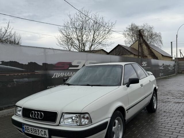 Белый Ауди 80, объемом двигателя 2 л и пробегом 438 тыс. км за 2200 $, фото 1 на Automoto.ua