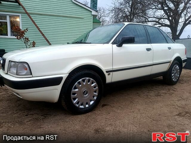 Білий Ауді 80, об'ємом двигуна 2 л та пробігом 187 тис. км за 4150 $, фото 1 на Automoto.ua