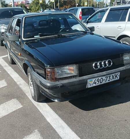 Чорний Ауді 80, об'ємом двигуна 1.8 л та пробігом 190 тис. км за 1000 $, фото 1 на Automoto.ua