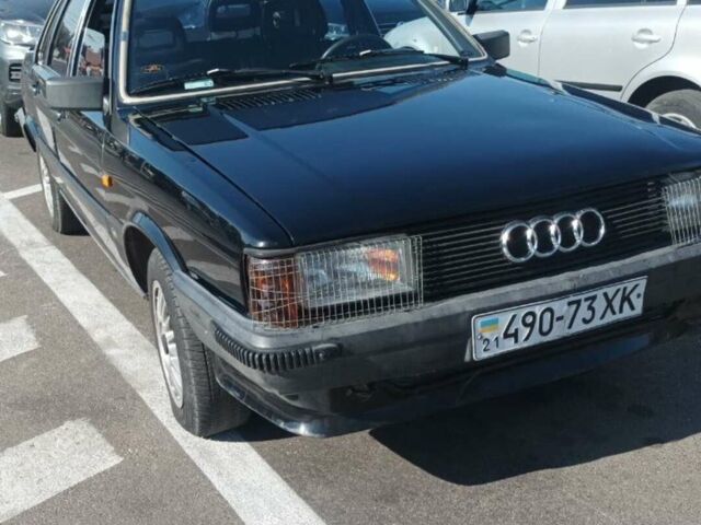 Чорний Ауді 80, об'ємом двигуна 1.8 л та пробігом 190 тис. км за 1000 $, фото 1 на Automoto.ua