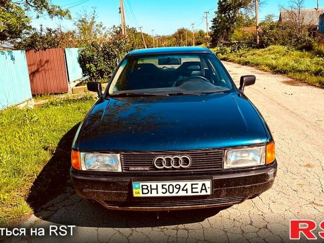 Чорний Ауді 80, об'ємом двигуна 1.8 л та пробігом 250 тис. км за 1500 $, фото 1 на Automoto.ua