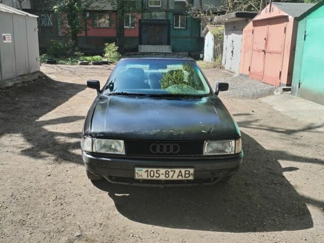 Чорний Ауді 80, об'ємом двигуна 0 л та пробігом 300 тис. км за 750 $, фото 1 на Automoto.ua
