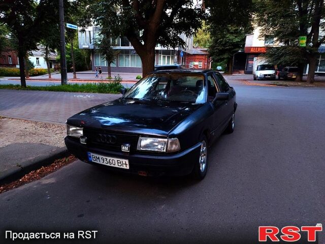 Чорний Ауді 80, об'ємом двигуна 1.9 л та пробігом 150 тис. км за 750 $, фото 1 на Automoto.ua